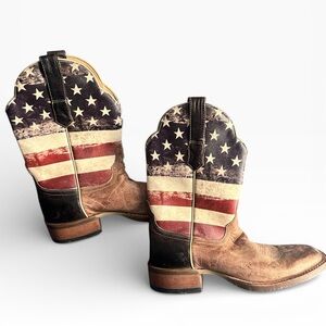 CINCH EDGE American Flag Cowboy Boots